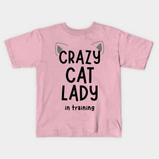 Crazy cat lady shirt | Funny gift idea Kids T-Shirt